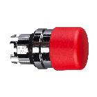 Testa pulsante D. 22  - ad impulso - fungo ? 30 - rossa - SCHNEIDER ELECTRIC ZB4BC44 product photo