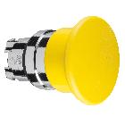 Testa pulsante D. 22  - ad impulso - fungo ? 40mm - giallo - SCHNEIDER ELECTRIC ZB4BC5 product photo