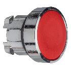 Testa pulsante D.22 - passo-passo - filoghiera - rossa - SCHNEIDER ELECTRIC ZB4BH04 product photo
