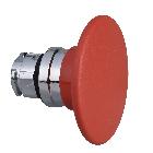 Testa pulsante D.22 - ad impulso - fungo D. 60mm - rossa - SCHNEIDER ELECTRIC ZB4BR4 product photo