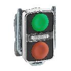 TESTA PULSANTE A DOPPIO TASTO LUMINOSO - SCHNEIDER ELECTRIC ZB4BW7A3740 - SCHNEIDER ELECTRIC ZB4BW7A3740 - SCHNEIDER ELECTRIC ZB4BW7A3740 product photo