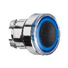 Testa pulsante luminoso D.22  - blu- per LED universale - SCHNEIDER ELECTRIC ZB4BW963 product photo