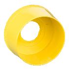 Guardia di protezione gialla in plastica diametro 63,5mm per fungo di emergenza D.40 - SCHNEIDER ELECTRIC ZB4BZ1905 product photo