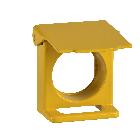 Dispositivo di blocco D.22 mm - GIALLO - SCHNEIDER ELECTRIC ZB4BZ65 product photo