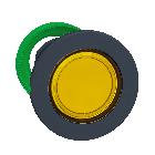 Harmony XB5, testa lampada spifilopannellopannello Antimicrobico, gialla D.30, in plastica- per LED universale - SCHNEIDER ELECTRIC ZB5FV083 product photo