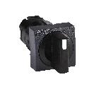 Testa selettore quadrato - 2 posizioni D.16- leva nera - SCHNEIDER ELECTRIC ZB6CD28 product photo