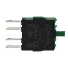 Elemento di contatto - ZB6 D.16 - 1NC - faston - SCHNEIDER ELECTRIC ZB6E2B product photo
