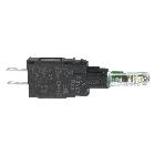 Corpo lampada spia - ZB6 - LED integrato rosso - 230-240 V - SCHNEIDER ELECTRIC ZB6EM4B product photo