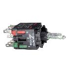 Corpo pulsante luminoso D.16 - LED integrato GIALLO 1NO+1NC - SCHNEIDER ELECTRIC ZB6ZB55B product photo