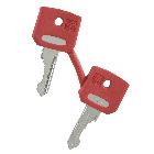 Chiave di ricambio ROSSA - SCHNEIDER ELECTRIC ZBGF034 product photo