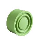 Cappuccio verde in gomma D.22 - SCHNEIDER ELECTRIC ZBP013 product photo