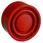 Cappuccio rosso in gomma D.22 - SCHNEIDER ELECTRIC ZBP014 product photo