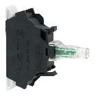 ELEMENTO LED BIANCO 24V A MOLLA - SCHNEIDER ELECTRIC ZBVB15 - SCHNEIDER ELECTRIC ZBVB15 - SCHNEIDER ELECTRIC ZBVB15 product photo