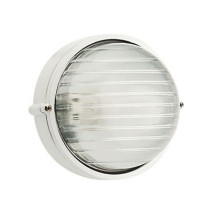 PLAFONIERA DA ESTERNO TONDA PICCOLA BIANCO E27 - SOVIL 780/02 product photo