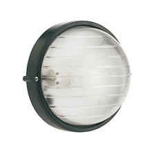 PLAFONIERA DA ESTERNO TONDA NERO E27 - SOVIL 781/06 product photo