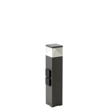 PALETTO BASSO CON PRESE 12W LED 3000K - SOVIL 98204/16 product photo