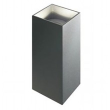 APPLIQUE DA ESTERNO LED TOWER 6W+6W 4000K GRIGIO - SOVIL 99148/16 product photo