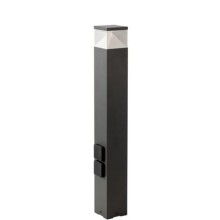 PALETTO ALTO CON PRESE 12W LED 4000K - SOVIL 99206/16 product photo