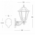 APPLIQUE DA ESTERNO ESAGONALE GRANDE IN ALTO - SOVIL 301/06 product photo Photo 02 2XS