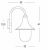 APPLIQUE DA ESTERNO IN BASSO ZOE E27 NERO - SOVIL 447/06 product photo Photo 02 2XS
