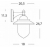 LAMPADA RONDO APPLIQUE PICCOLA IN BASSO - SOVIL 888/16 product photo Photo 02 2XS