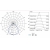 APPLIQUE DA ESTERNO LED TOWER 6W+6W 4000K GRIGIO - SOVIL 99148/16 product photo Photo 03 2XS