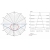 APPLIQUE DA ESTERNO LED BOX 12W 4000K GRIGIO - SOVIL 99582/02 product photo Photo 03 2XS