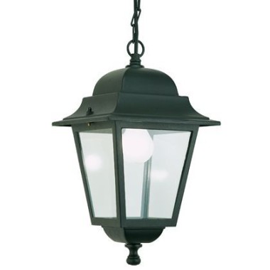 LAMPADA QUADRATA SOSPENSIONE GRANDE E27 DA ESTERNO - SOVIL 320/06 product photo Photo 01 3XL
