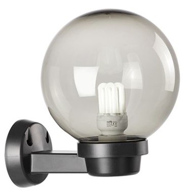 APPLIQUE SFERA FUME ' D.20 E27 - SOVIL 362/06 product photo Photo 01 3XL