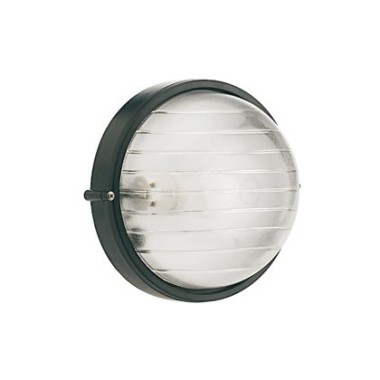 LAMPADA PARETE APPLIQUE ESTERNI O PLAFONE SEMPLICE NERA E27 - SOVIL 780/06 product photo Photo 01 3XL
