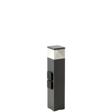 PALETTO BASSO CON PRESE 12W LED 3000K - SOVIL 98204/16 product photo Photo 01 3XL