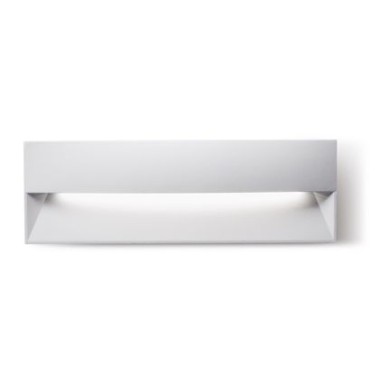 LAMPADA INCASSO RETTANGOLARE GRANDE 12W LED 3000K - SOVIL 98241/02 product photo Photo 01 3XL