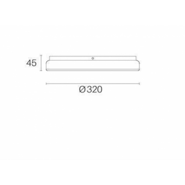PLAFONIERA LED TONDA ELECTRA 28W 3000K NERO - SOVIL 98822/16 product photo Photo 02 3XL