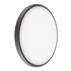 PLAFONIERA LED TONDA ELECTRA 28W 3000K NERO - SOVIL 98822/16 product photo