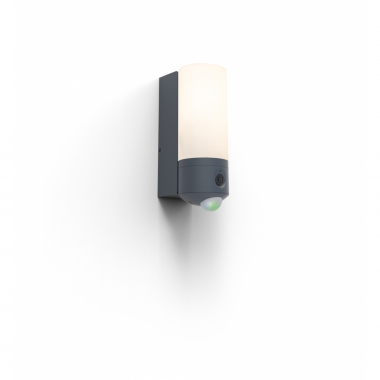 LAMPADA PARETE POLLUX WALL LED APPLIQUE CON TELECAMERA E SENSORE PRESENZA WIFI 1 HEAD - LIGHTEC SRL 5196001118 product photo Photo 01 3XL