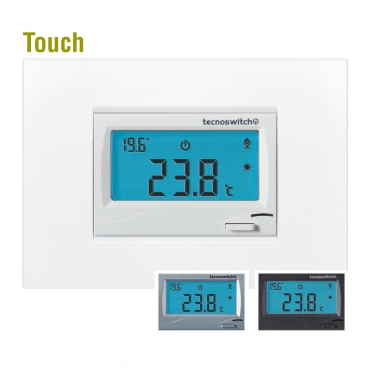 TERMOSTATO TOUCH DA INCASSO MODELLO TINTORETTO - TECNOSWITCH TE315BG product photo Photo 01 3XL