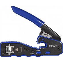 CRIMP.TAGLIO AUT.MASCH.RJ45 PASSANTE - TELEVES 209802 product photo