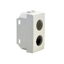 PLASTICA 2 FORI TIPO VIMAR ARKE BIANCA - TELEVES 529188 product photo