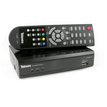 RICEVITORE SATELLITARE DIGITALE SEGNALI HD FTA - TELEVES 717402 product photo