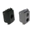 PLASTICA 2 FORI TIPO VIMAR IDEA NERA - TELEVES 529157 product photo Photo 01 2XS