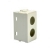 PLASTICA 2 FORI TIPO AXOLUTE ANTRACITE - TELEVES 529181 product photo Photo 01 2XS