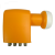 CONVERTITORE LNB OCTO 8 USCITE 0,7DB ARANCIONE - TELEVES 7613 product photo Photo 02 2XS