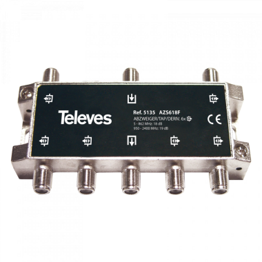 DERIVATORE F 6D  5...2400MHZ 19DB - TELEVES 5135 product photo Photo 01 3XL