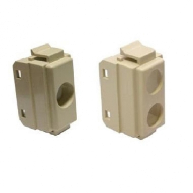 PLASTICHE PER PRESE COASSIALI 1 CONNETTORE TIPO VIMAR SERIE 8000 BIANCO - TELEVES 529119 product photo Photo 01 3XL