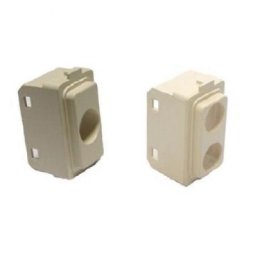 PLASTICA 2 FORI TIPO MAGIC BIANCA - TELEVES 529178 product photo Photo 01 3XL