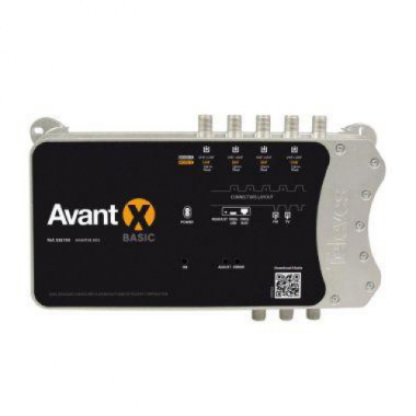 CENTRALE PROGRAMMABILE AVANT X BASIC PER TERRESTRE, CON 32 FILTRI DIGITALI PROGRAMMABILI IN.1XFM-4XUHF/VHF - TELEVES 532103 product photo Photo 01 3XL