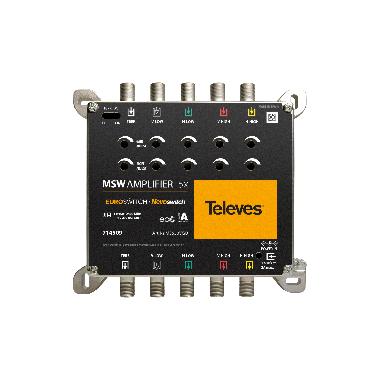 NEVOSWITCH AMPLIF.5X5 ''F'' G27/25DB VS115 - TELEVES 714509 - TELEVES 714509 - TELEVES 714509 product photo Photo 01 3XL