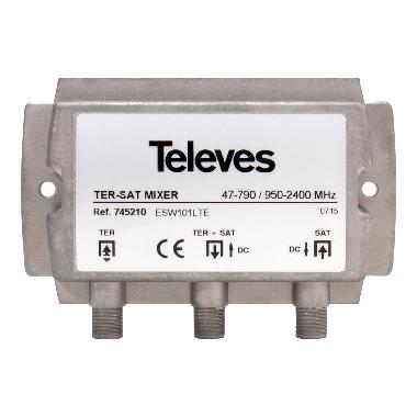 ***MISC.DIV.MATV-IF 47..790-950 2150MHZ+DC - TELEVES 745210 - TELEVES 745210 - TELEVES 745210 product photo Photo 01 3XL