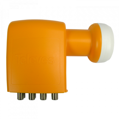 CONVERTITORE LNB OCTO 8 USCITE 0,7DB ARANCIONE - TELEVES 7613 product photo Photo 02 3XL