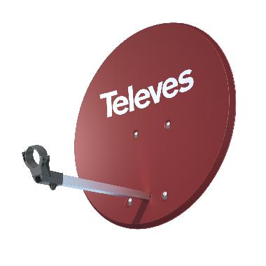 PARABOLA OFF.ISD 830 ALLUM G39DBI ROSSO - TELEVES 793114 - TELEVES 793114 - TELEVES 793114 product photo Photo 01 3XL